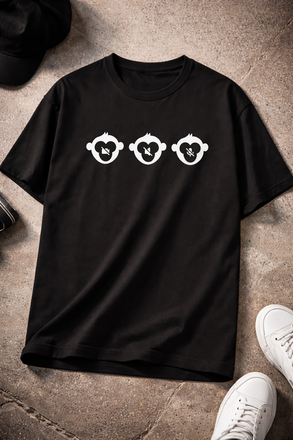 Three (corporate) Monkeys T-shirt